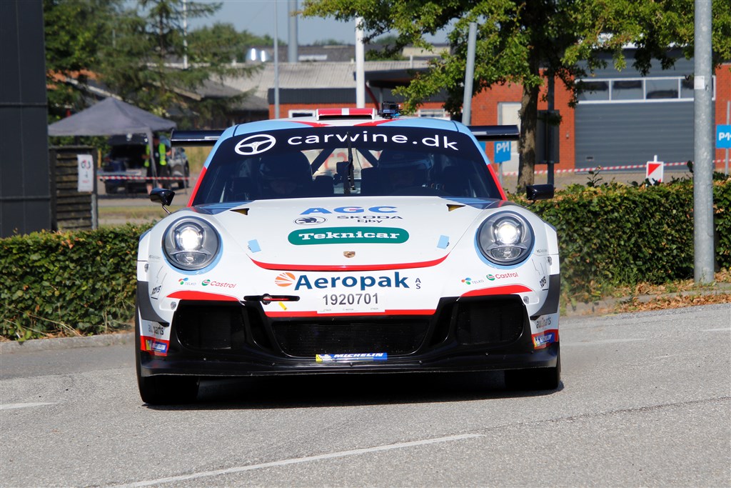 Det blev ikke til meget rally for Ib Kragh og Jeannette Kvick.
(Foto: Allan Christiansen)